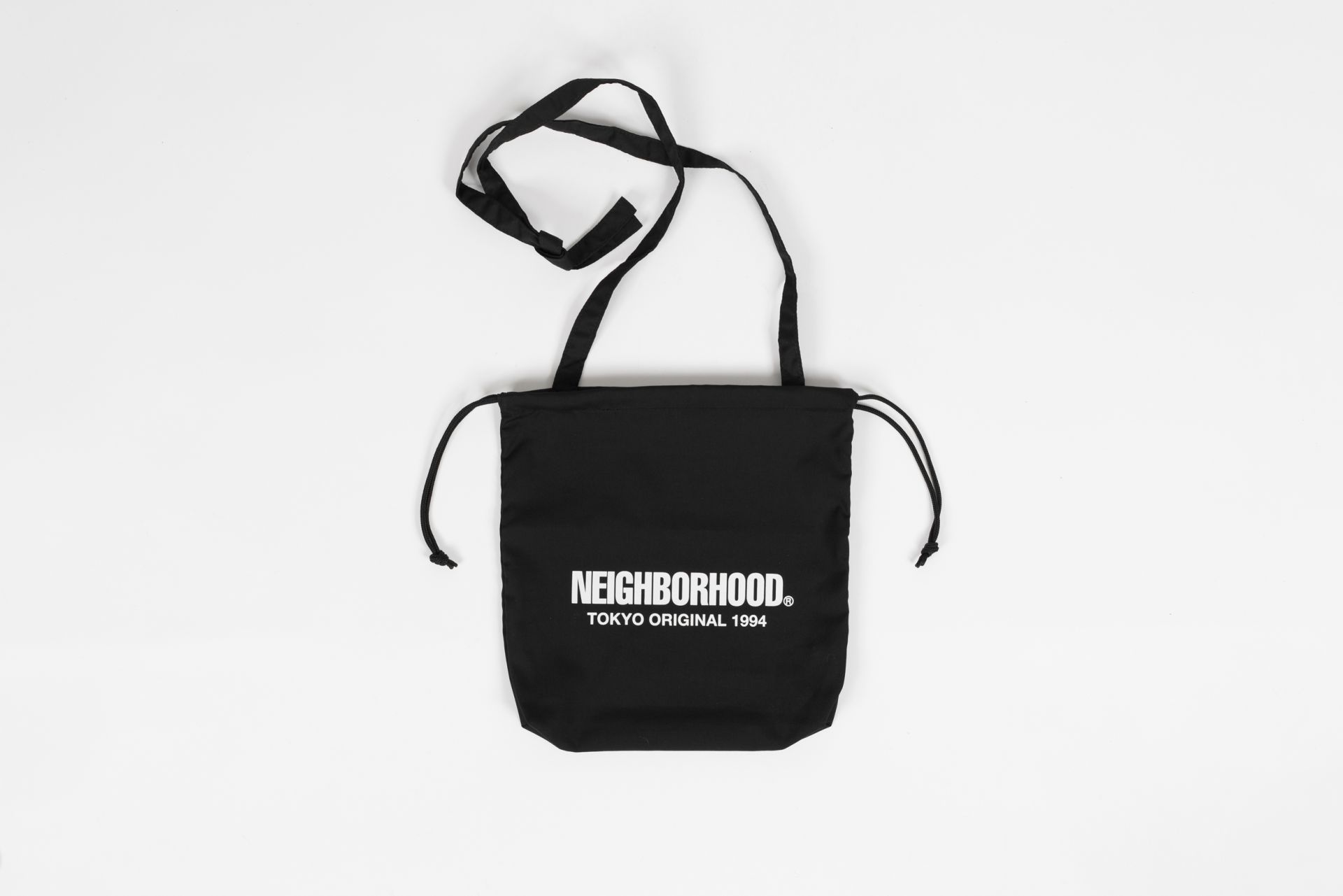 ネイバーフッド LOGO DRAWSTRING SHOULDER BAG LOGO DRAWSTRING SHOULDER BAG
